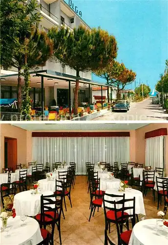 AK / Ansichtskarte Riccione Hotel Olga Speisesaal Riccione