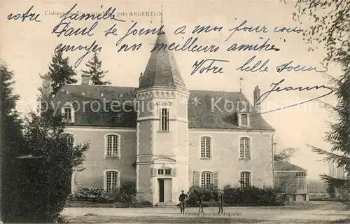 AK / Ansichtskarte Argenton_Lot et Garonne Chateau de Baumulle Schloss Argenton Lot et Garonne