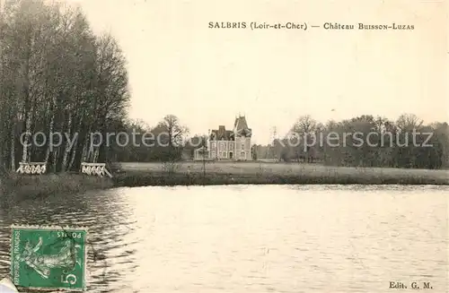 AK / Ansichtskarte Salbris Chateau Buisson Luzas Schloss Salbris