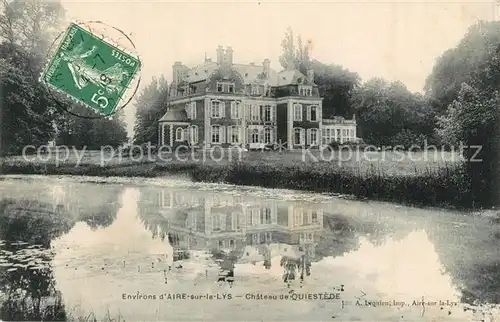 AK / Ansichtskarte Quiestede Chateau Schloss Quiestede