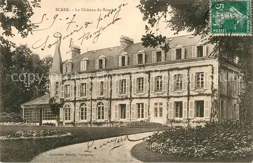 AK / Ansichtskarte Scaer Chateau du Bourg Schloss Scaer