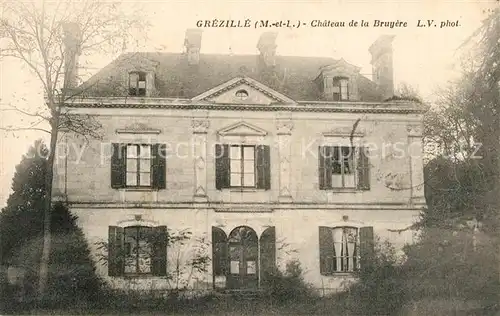 AK / Ansichtskarte Grezille Chateau de la Bruyere Schloss Grezille