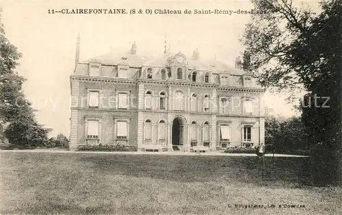 AK / Ansichtskarte Clairefontaine en Yvelines Chateau de Saint Remy des Landes Schloss Clairefontaine en Yvelines