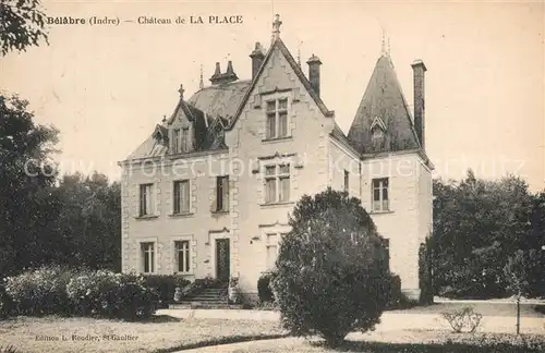 AK / Ansichtskarte Belabre Chateau de la Place Schloss Belabre