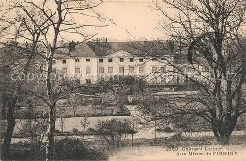 AK / Ansichtskarte Firminy Chateau Latour Schloss Firminy