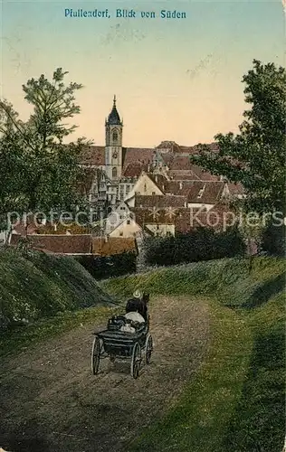 AK / Ansichtskarte Pfullendorf Ansicht mit Kirche Pfullendorf