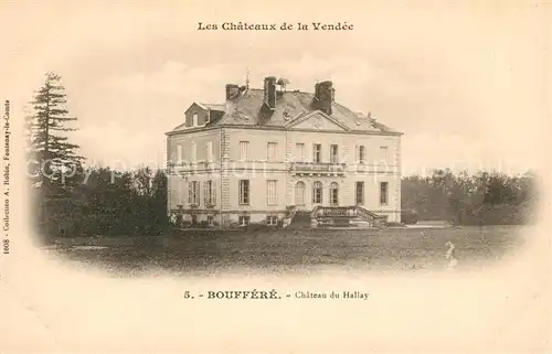AK / Ansichtskarte Bouffere Chateau du Hallay Schloss Bouffere