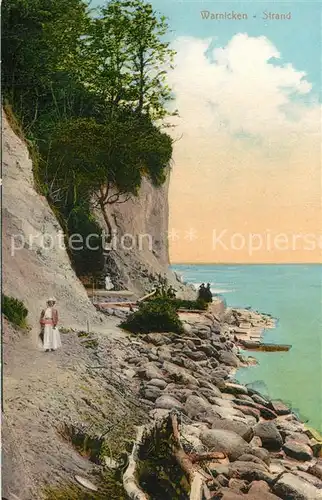 AK / Ansichtskarte Warnicken_Ostpreussen Strand Warnicken_Ostpreussen