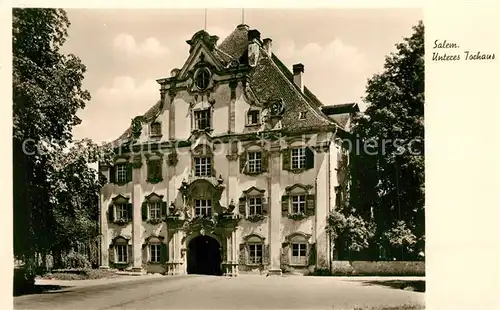 AK / Ansichtskarte Salem_Baden Unteres Torhaus Salem_Baden