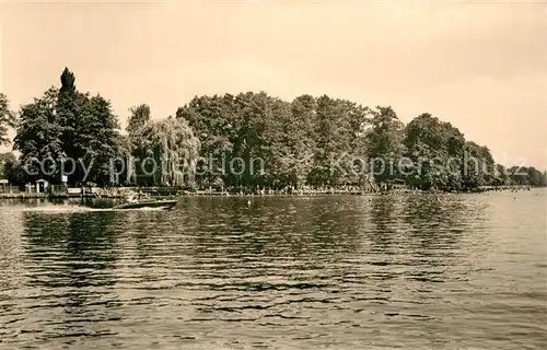 AK / Ansichtskarte Koenigs Wusterhausen OT Neue Muehle Strandbad Koenigs Wusterhausen