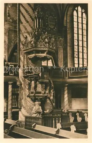 AK / Ansichtskarte Brandenburg_Havel St Gotthardtkirche Kanzel Brandenburg Havel