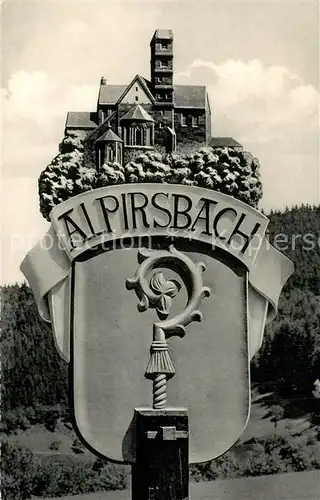 AK / Ansichtskarte Alpirsbach Origineller Wegweiser Alpirsbach