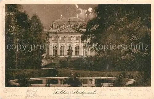 AK / Ansichtskarte Fulda Stadtsaal Fulda