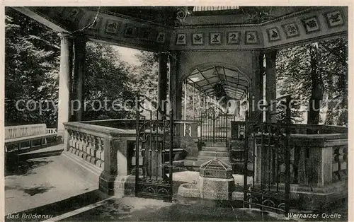 AK / Ansichtskarte Bad_Brueckenau Wernarzer Quelle Bad_Brueckenau