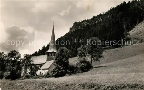 AK / Ansichtskarte Hoellental_Schwarzwald St Oswaldkapelle bei Hoellsteig Hoellental_Schwarzwald