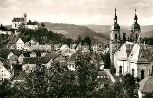 AK / Ansichtskarte Goessweinstein Panorama Kirche Goessweinstein