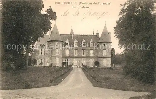 AK / Ansichtskarte Courteilles Chateau Schloss Courteilles