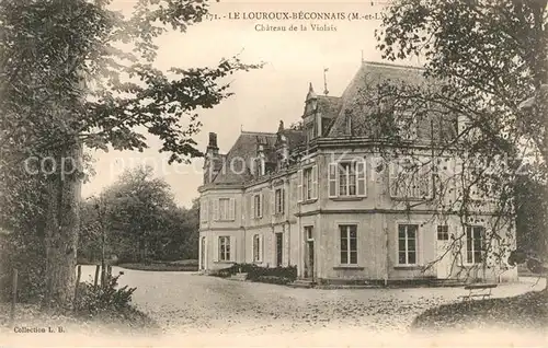 AK / Ansichtskarte Le_Louroux Beconnais Chateau de la Violais Schloss Le_Louroux Beconnais
