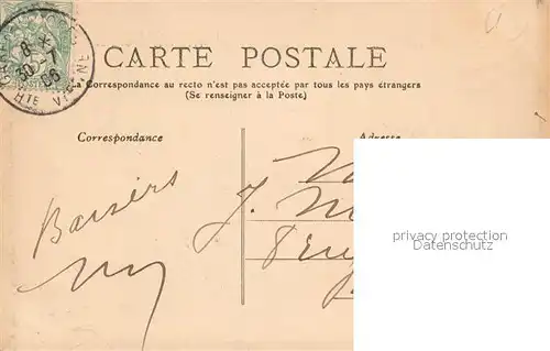 AK / Ansichtskarte Nexon Chateau Promenade des Chevaux de Course Nexon