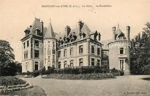 AK / Ansichtskarte Montigny sur Avre Chateau de Courteilles Schloss Montigny sur Avre