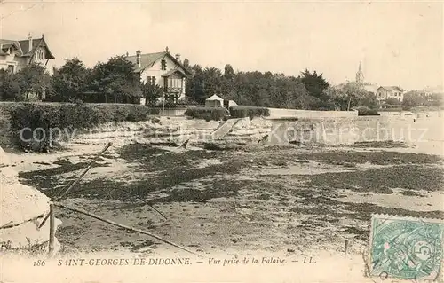 AK / Ansichtskarte Saint Georges de Didonne Vue prise de la Falaise Saint Georges de Didonne