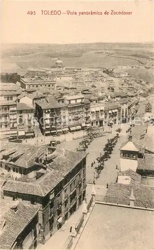 AK / Ansichtskarte Toledo_Castilla La_Mancha Vista panoramica de Zocodover Toledo_Castilla La_Mancha