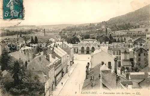 AK / Ansichtskarte Saint Die des Vosges Panorama vers la gare Saint Die des Vosges