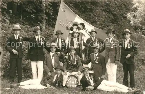 AK / Ansichtskarte Wintzenheim_Winzenheim_Elsass Gruppenbild Classe 1909   1929 Klassenfoto 
