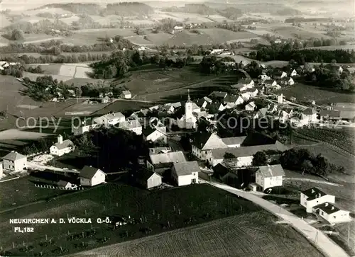AK / Ansichtskarte Neukirchen_Voeckla Fliegeraufnahme Neukirchen_Voeckla