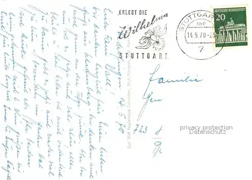 AK / Ansichtskarte Hedelfingen Panorama Kirche Schule Rathaus Hedelfingen