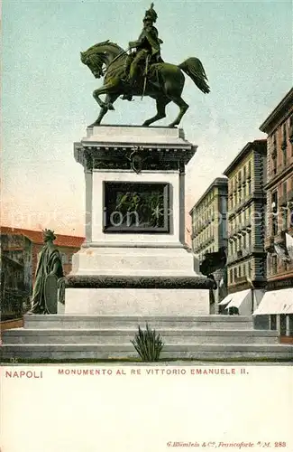 Napoli_Neapel Monumento al re Vittorio Emanuele II Napoli Neapel
