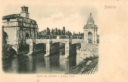 Padova Porta del Portello o piccolo Porto Padova