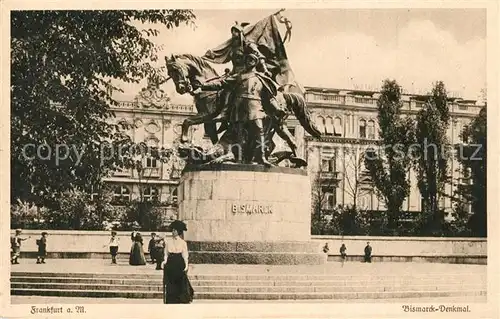 Frankfurt_Main Bismarck Denkmal Frankfurt Main