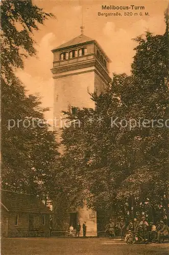 Odenwald Melibocus Turm Odenwald