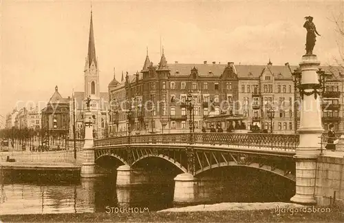 Stockholm Djargardsbron Stockholm