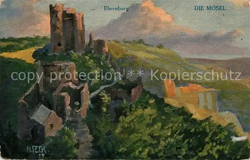 Ehrenburg_Brodenbach Ruine Ehrenburg Ehrenburg Brodenbach