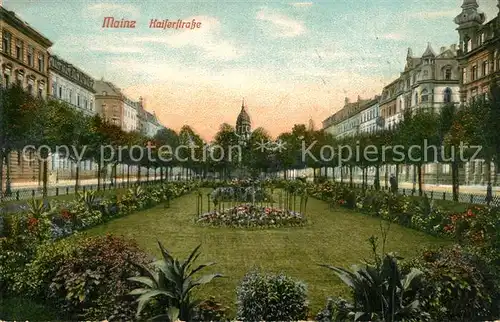 Mainz_Rhein Kaiserstrasse Mainz Rhein