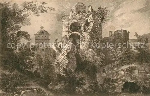 Mannheim Burgruine Mannheim