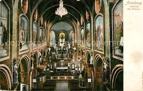 Arenberg_Koblenz Inneres der Kirche Arenberg_Koblenz