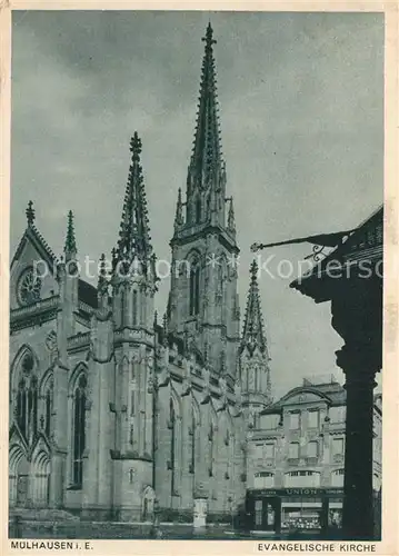 Muelhausen_Elsass Ev Kirche Muelhausen Elsass