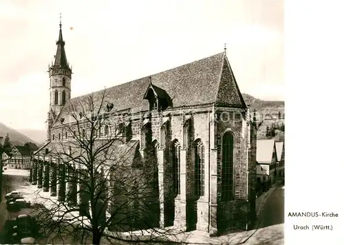 Urach_Schwarzwald Amandus Kirche Urach Schwarzwald