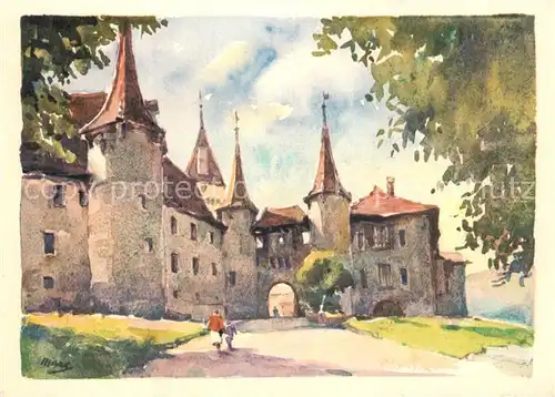AK / Ansichtskarte Neuchatel_NE Chateau de Colombier Neuchatel NE