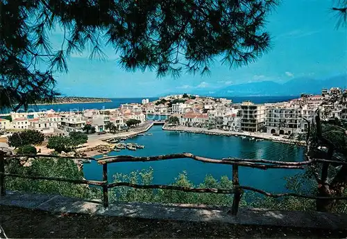 AK / Ansichtskarte Aghios_Nicolaos Panorama mit Lagune Aghios_Nicolaos