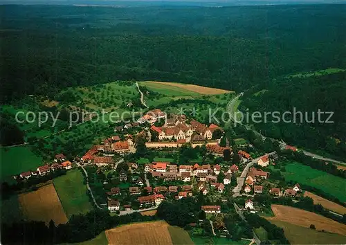 AK / Ansichtskarte Bebenhausen_Tuebingen Fliegeraufnahme mit ehem Cistercienserkloster Bebenhausen Tuebingen