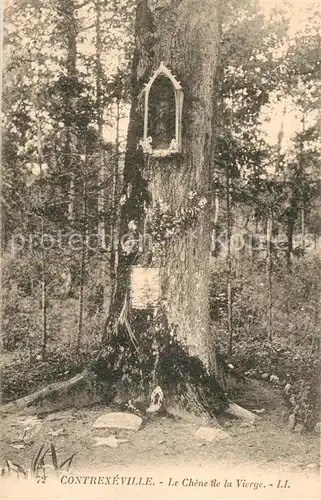 AK / Ansichtskarte Contrexeville_Vosges Le Chene de la Vierge Contrexeville_Vosges