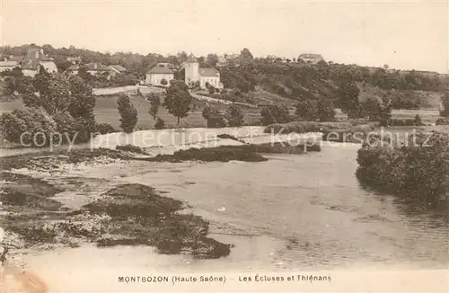 AK / Ansichtskarte Montbozon Les ecluses et Thienans Montbozon