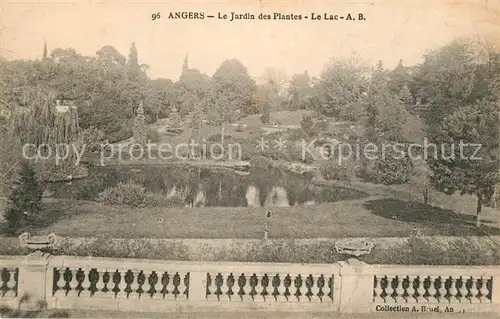 AK / Ansichtskarte Angers Jardin des Plantes le lac Angers