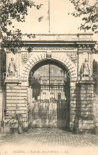 AK / Ansichtskarte Angers Ecole des Arts et Metiers Angers