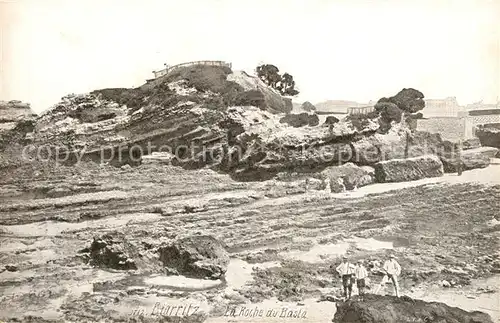 AK / Ansichtskarte Biarritz_Pyrenees_Atlantiques La Roche du Basta Biarritz_Pyrenees