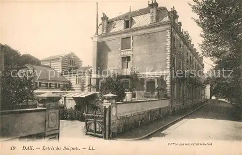 AK / Ansichtskarte Dax_Landes Entree des Baignots Dax_Landes